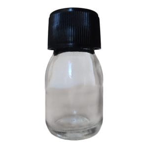 Envase de cristal 30 ml para carpfishing | Tarro pequeño para líquidos y cebos