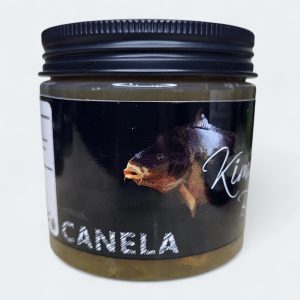 Chufas de anzuelo sabor canela Kimo Baits Magnum 200ml para carpfishing fondos