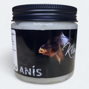 Chufas de anzuelo sabor anís Kimo Baits Magnum 200ml para carpfishing