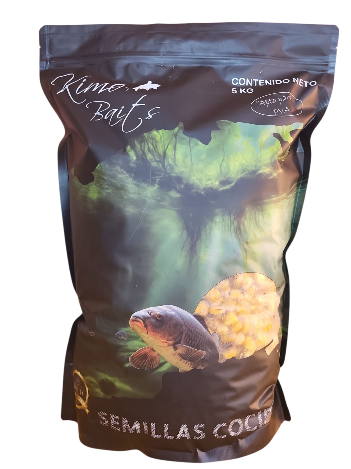 Semillas para cebado carpfishing de 5 kg, calidad premium para atraer carpas