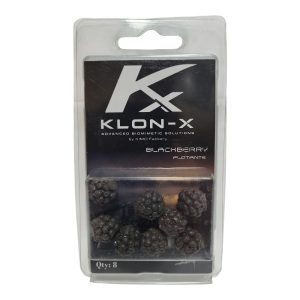 Cebo artificial biomimético Blackberry flotante de KLON-X para carpfishing en blister de 8 unidades