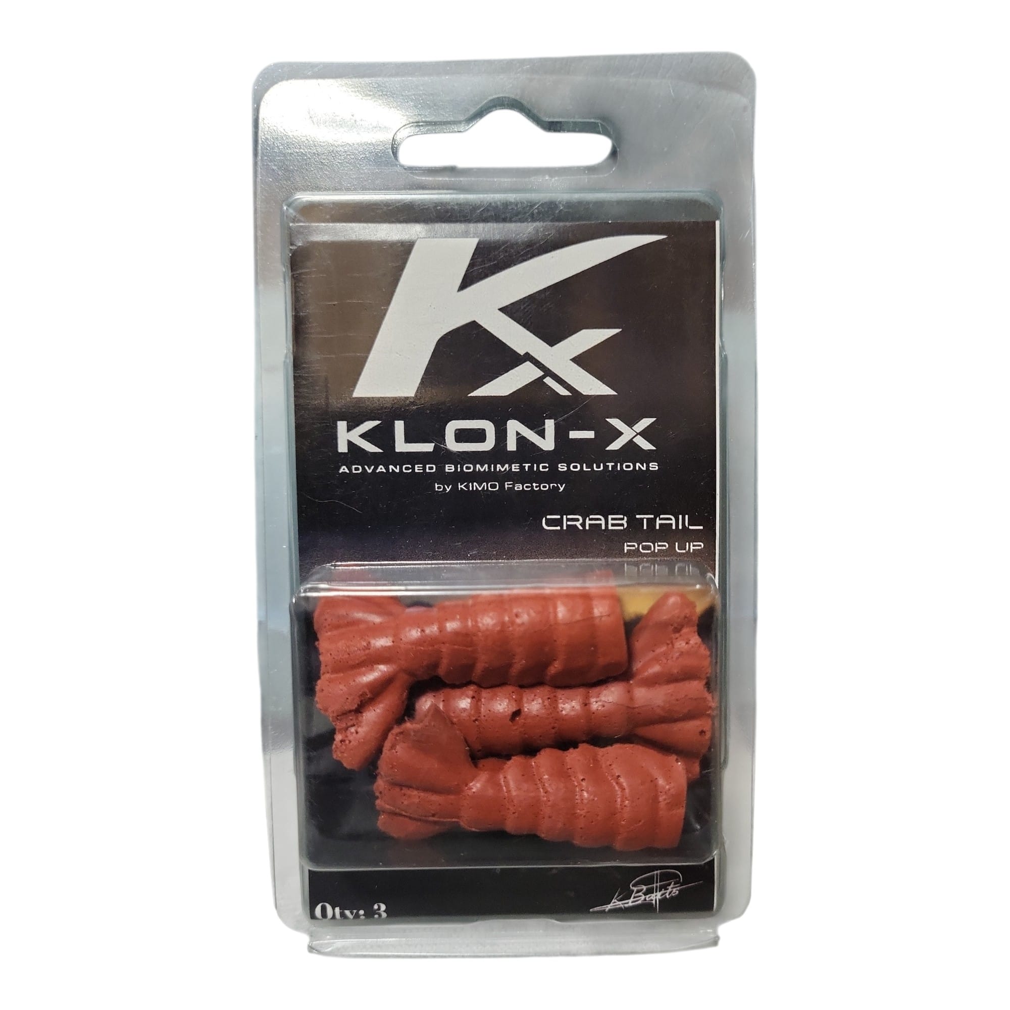 Cebo artificial cola de cangrejo KLON-X para carpfishing